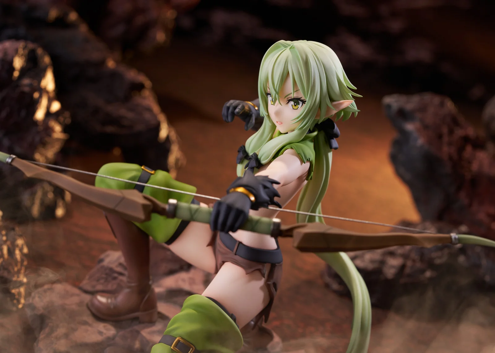 Figurine Archère Elfe Ver. Mortal Combat with Goblins de Goblin Slayer II par Alice Glint